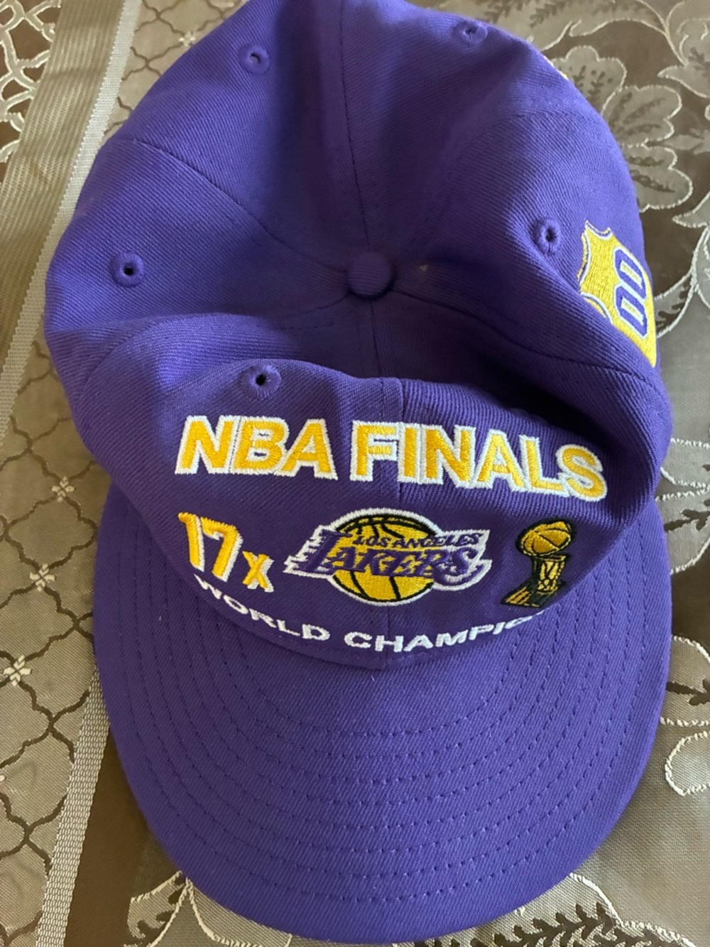 Lakers Embroidered New Era Snapback Hat